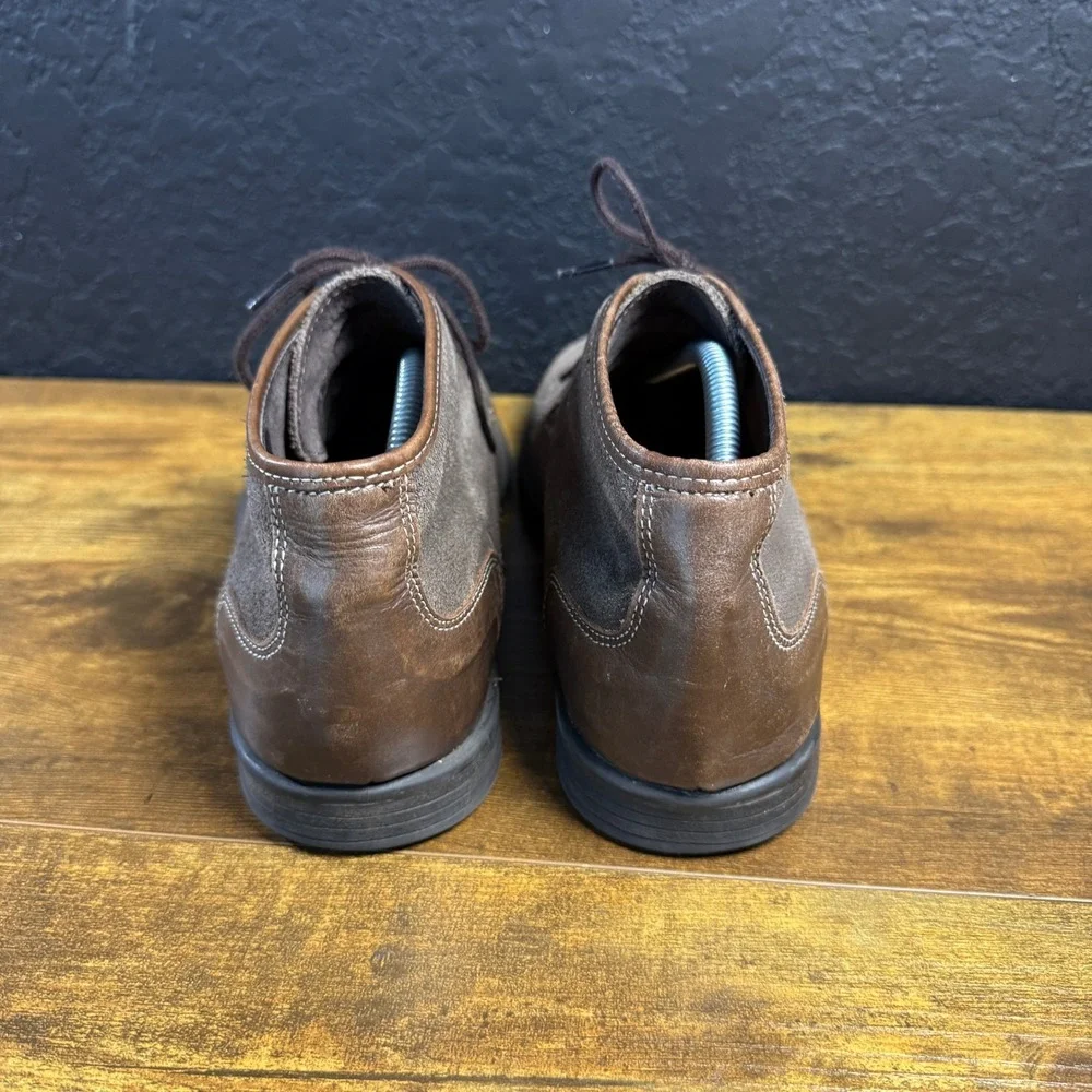 Joseph Abboud Gabe 204 Brown Suede Leather Chukka Boots Mens Size 9.5M